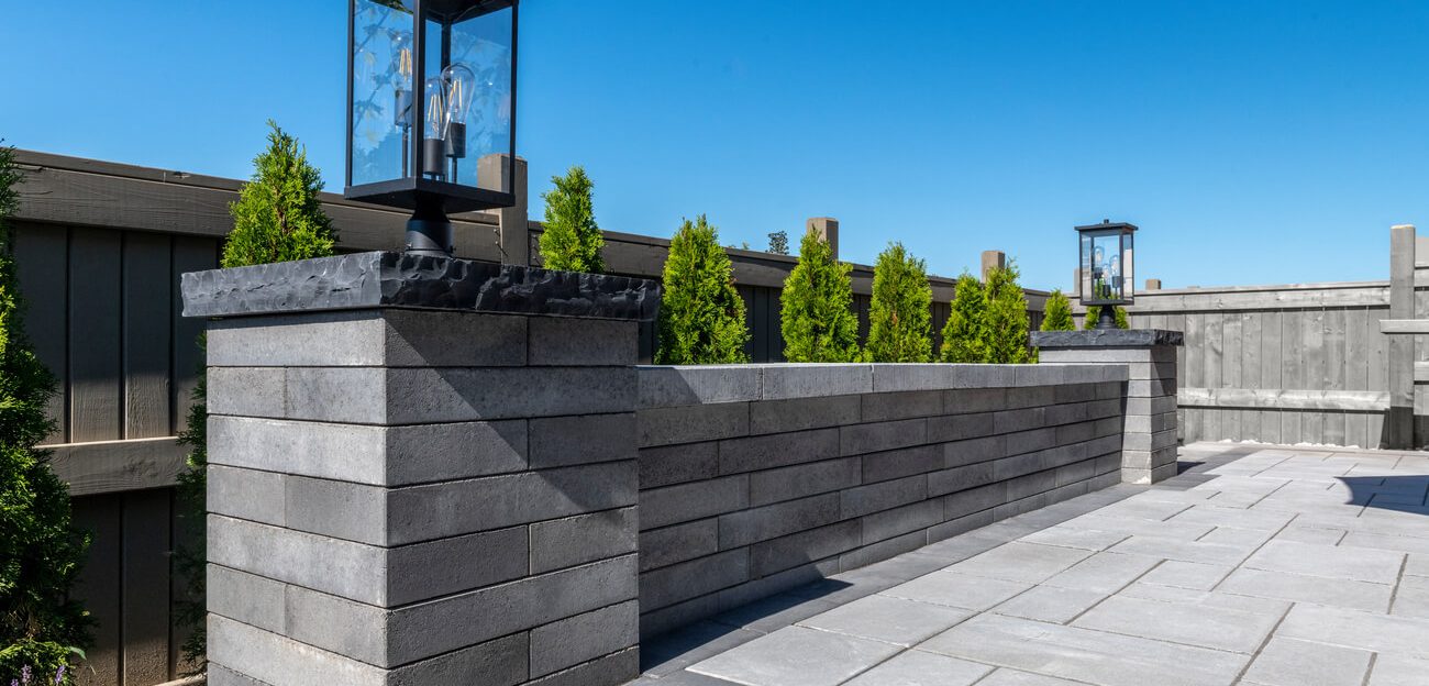 Retaining Wall Installation